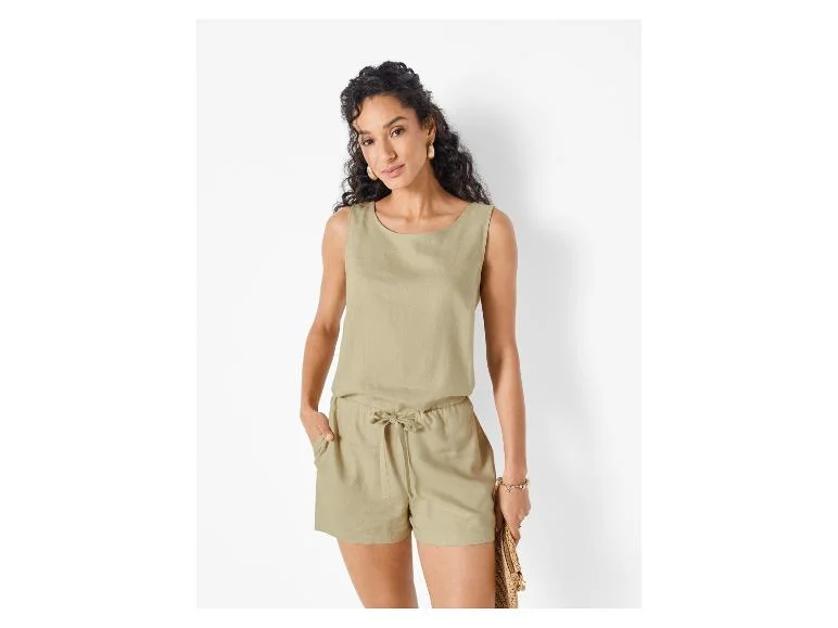 Combinaison en lin Premium femme - Image 8