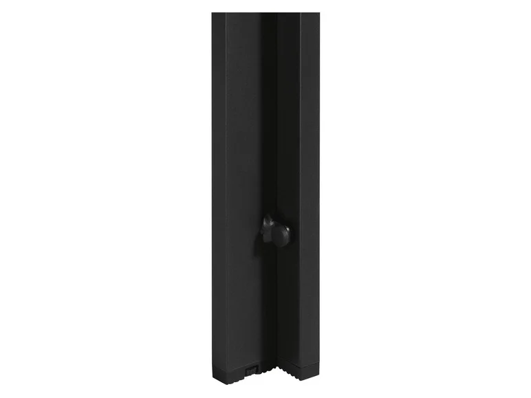 Table de jardin Houston en aluminium, noir - Image 2