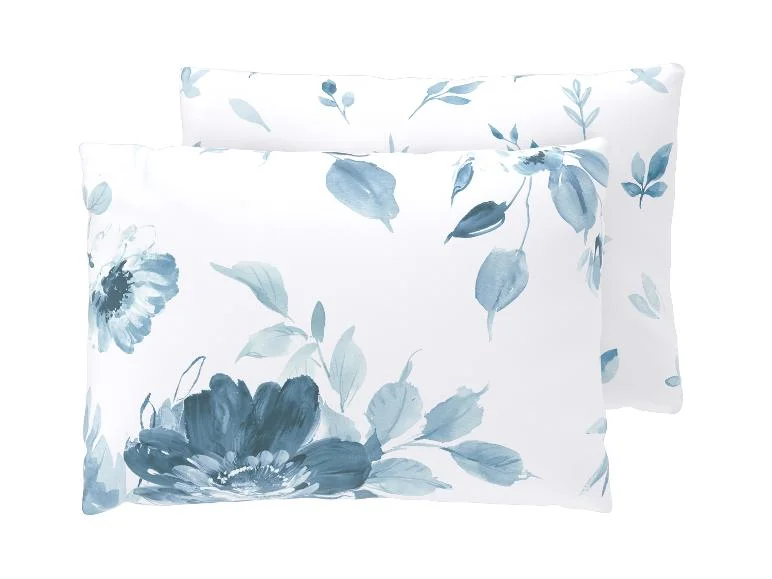 Lot de 2 taies d’oreillers en coton, 50 x 70 cm. - Image 5
