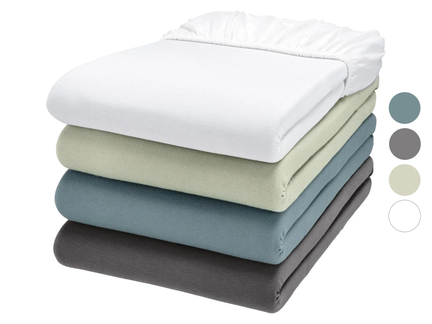 Drap-housse en jersey, 90-100 x 200 cm — SKU FAO3X44ZFZ15LB421 - Image 6