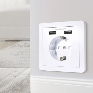 Prise murale USB SSUSB 2 A1, 16 A