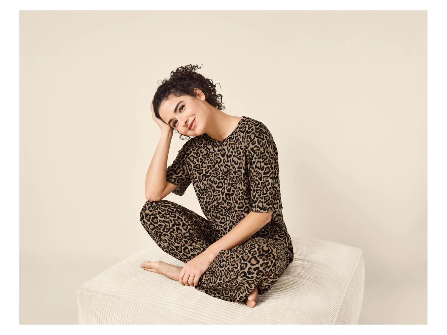 Ensemble pyjama côtelé Premium femme - Image 11
