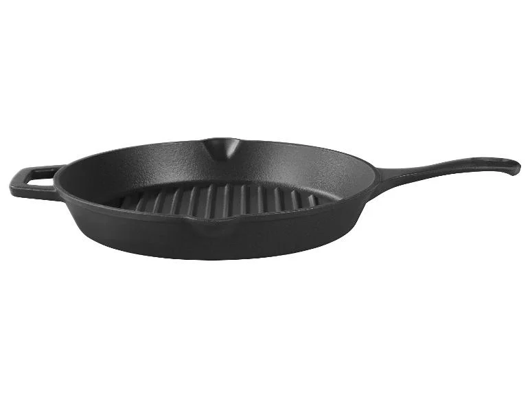 Poêle ou Poêle à griller en fonte - Image 3