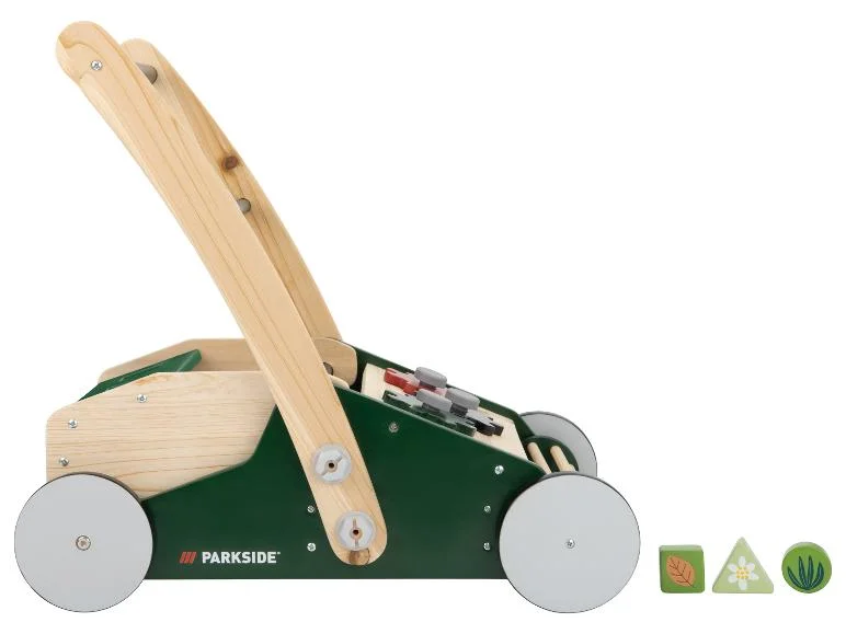 Chariot de marche en bois - Image 4