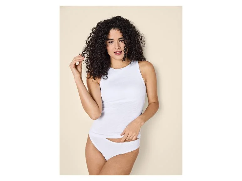 Débardeur côtelé soutien-gorge intégré femme - Image 10