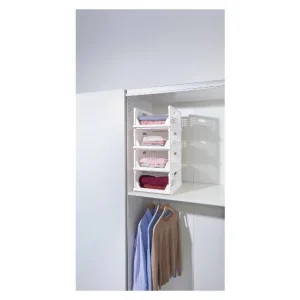 Lot de 4 organiseurs d’armoire