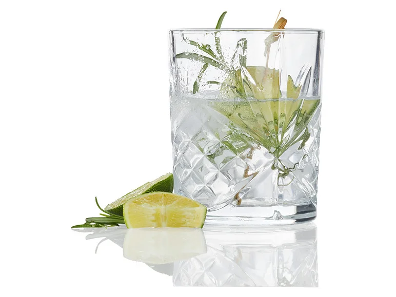 Lot de 4 verres à long drink ou à whisky