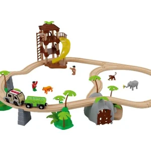 Set de chemin de train en bois