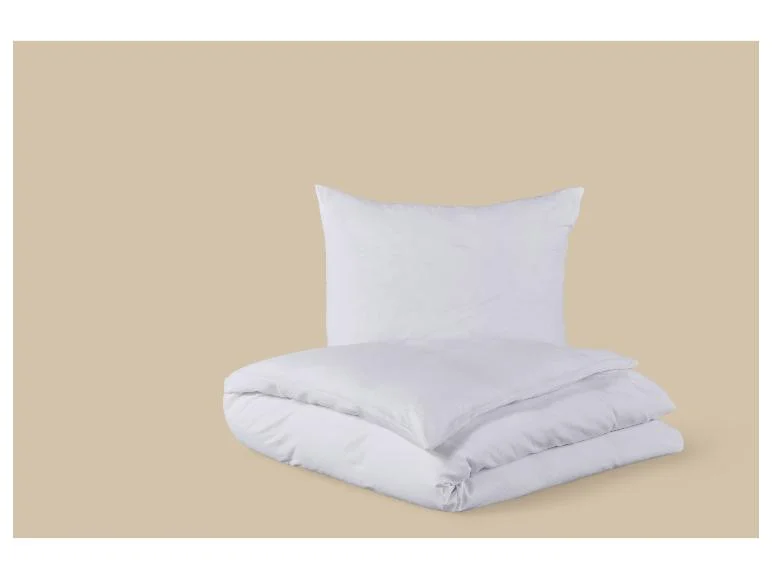 Parure de lit Premium en coton et lin, 140 x 200 cm - Image 2
