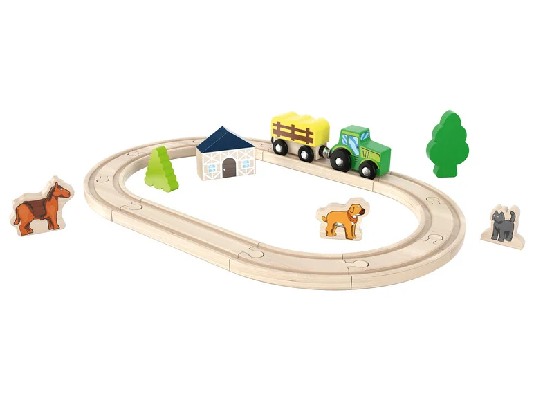 Set de chemin de fer en bois — SKU 942YR1DONWGGNYGOF - Image 6