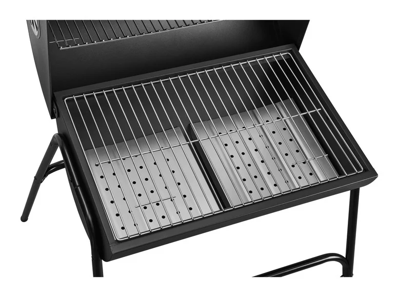 Barbecue baril à charbon de bois, 51 x 34 cm - Image 2