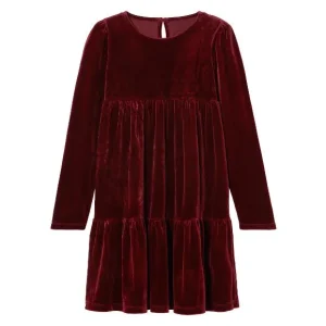Robe en velours fille — SKU WEBFQ3A16H8ZIQW1