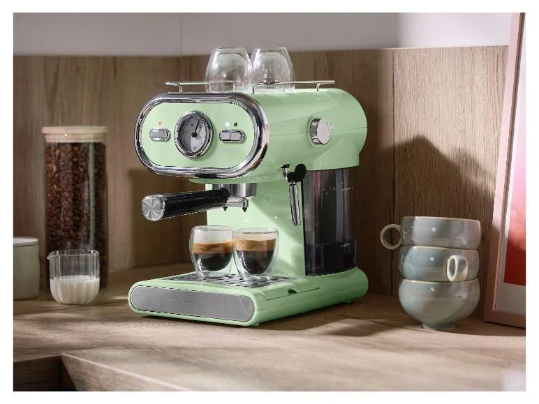 Machine à expresso SEM 1100 E1, 15 bar, vert pastel - Image 6