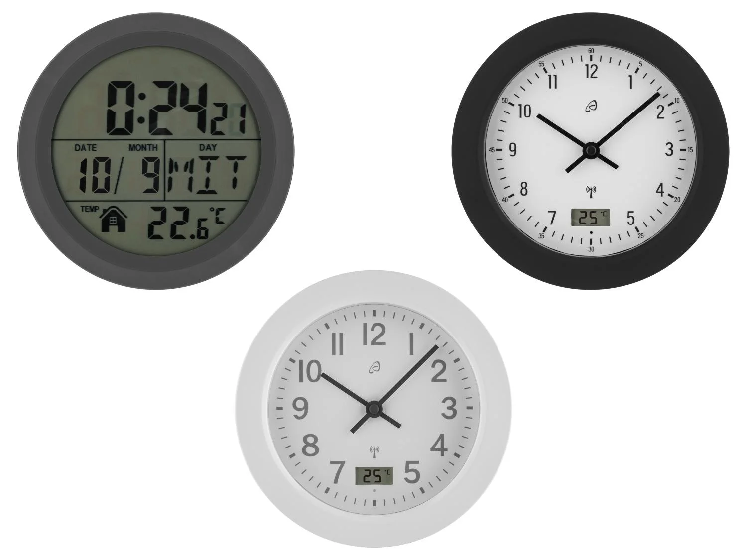 Horloge radioguidée pour salle de bains - Image 11