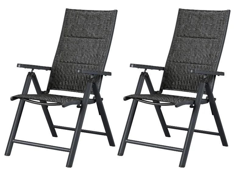 Lot de 2 fauteuils en aluminium Toronto - Image 12