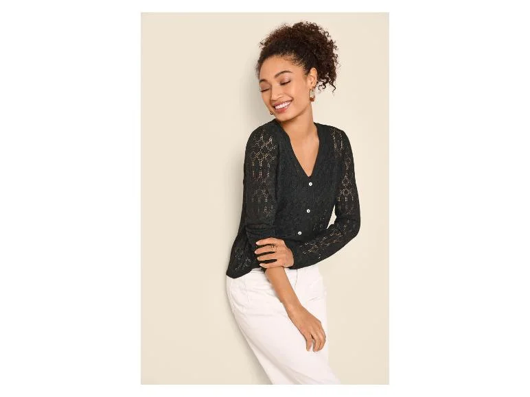 Cardigan en lin femme - Image 4