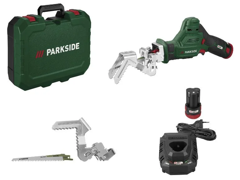 Scie de jardin sans fil 12 V « PAAS 12 C3 » avec batterie – avec chargeur - Image 3