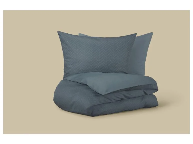 Parure de lit double face en satin, 240 x 220 cm - Image 3