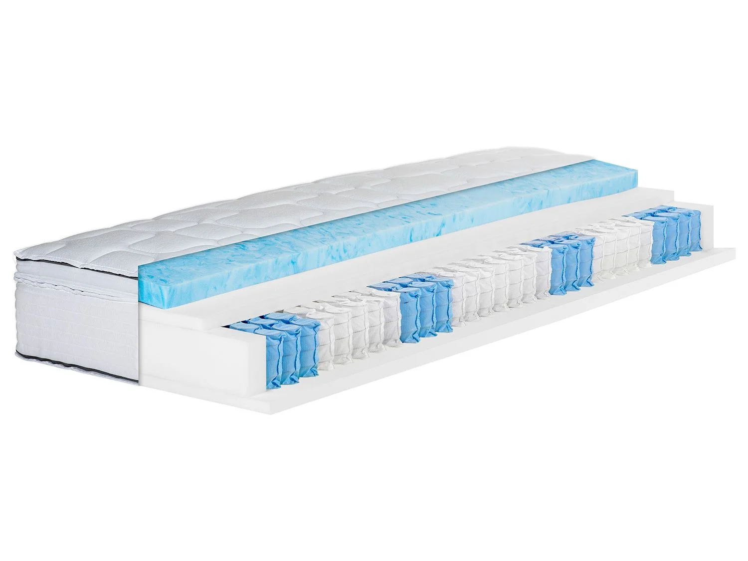 Matelas boxspring à ressorts ensachés Flex GS, 7 zones, avec surmatelas amovible - Image 8