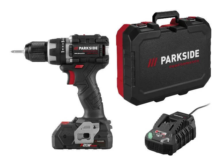 Perceuse-visseuse sans fil 20 V, PABSP 20 Li C4, avec batterie et chargeur - Image 4