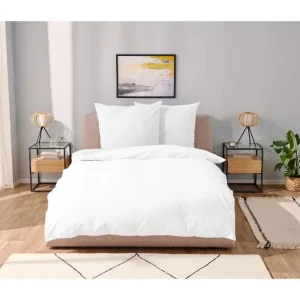 Parure de lit en lin mélangé, 240 x 220 cm — SKU KRZ5U5POFM4CPZ301