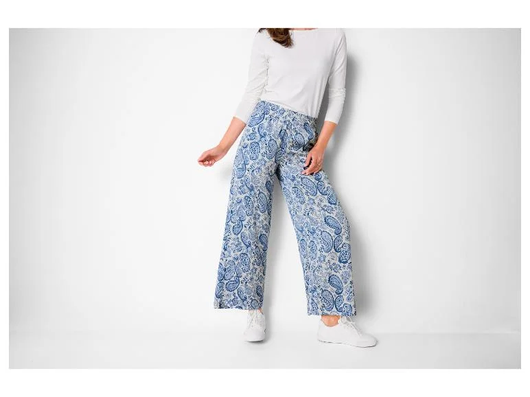 Pantalon large en satin femme — SKU M44Q9G0VP56K666ZB - Image 8