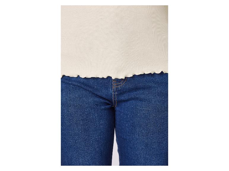 T-shirt côtelé à manches longues femme — SKU LGOC3V6170LQZXJMY - Image 11