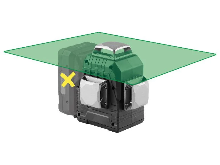 Niveau laser en croix sans fil PKLLP 3360 A1, vert, 30 m 20 V - Image 5