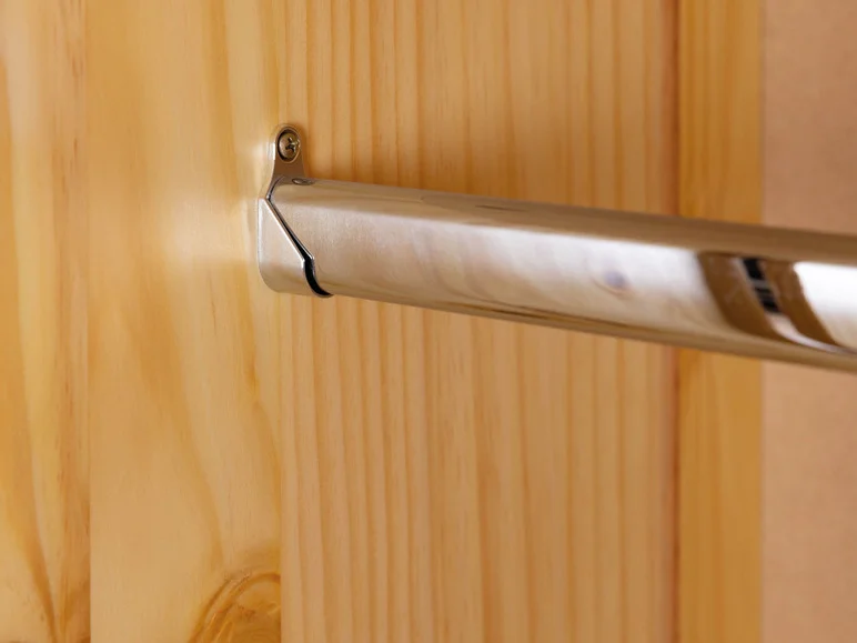Armoire à vêtements en pin massif, veines naturelles - Image 19