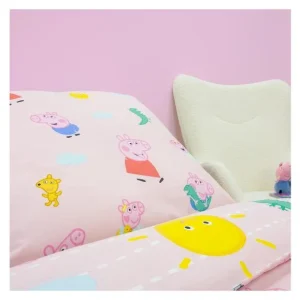 Parure de lit double face pour enfant, 140 x 200 cm