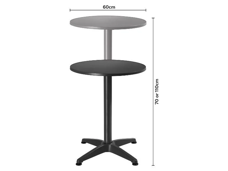 Table de bistrot et table mange debout 2 en 1 - Image 4