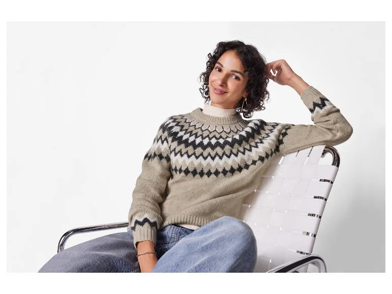 Pull en grosse maille femme — SKU BK1X16TVVFX2YD81Y3 - Image 6