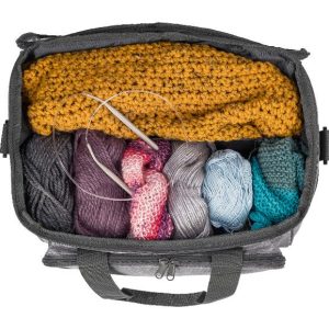 Trolley pour machine à coudre ou sac pour accessoires de tricot