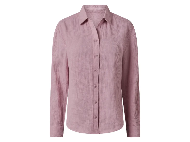 Chemise en mousseline femme — SKU EUZZ9EKUJY8B03DR - Image 2