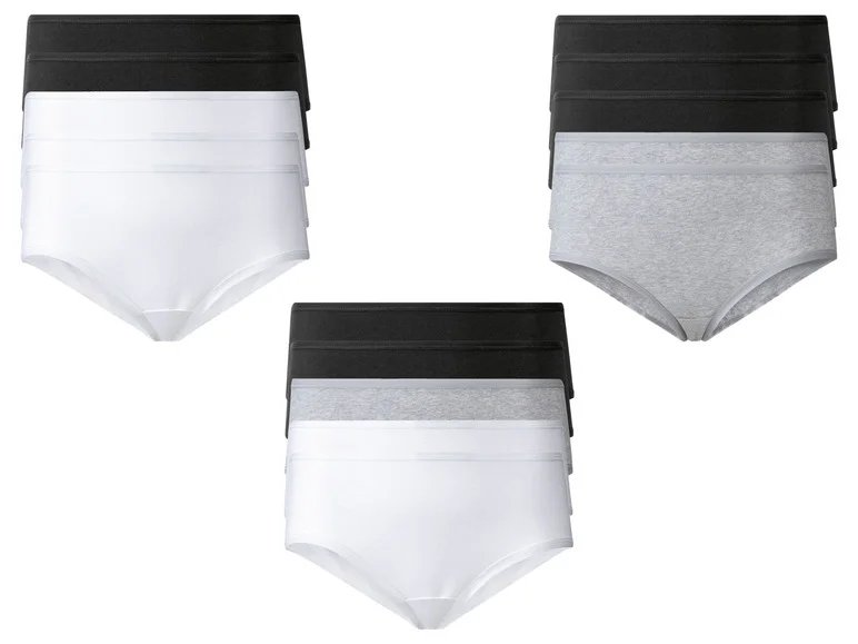 Lot de 5 culottes hipsters femme — SKU EW1ZW9OLSNSP6NK96 - Image 10