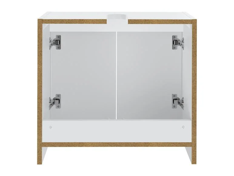 Meuble sous-vasque Oslo, 60 x 55 x 28 cm, blanc — SKU B1T0PNQQ3NIAKLWD - Image 5