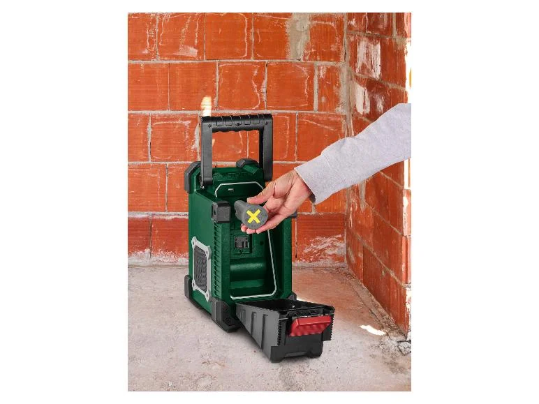 Radio de chantier sans fil PBR 10 A1, 20V / 12V - Image 7