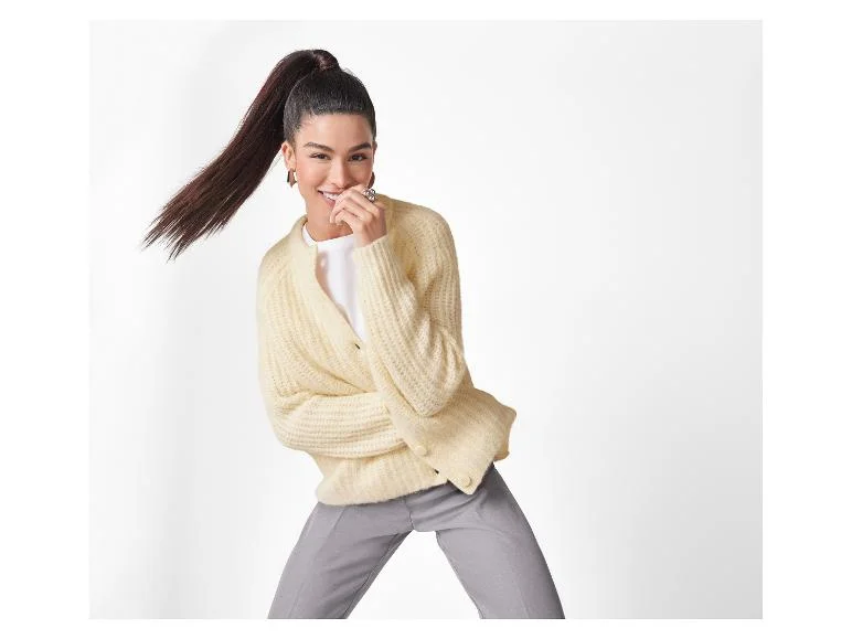 Cardigan en maille femme