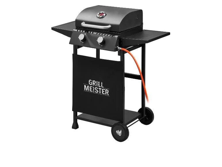 Barbecue à gaz 2 brûleurs, 36 x 37,5 cm, 6 kW - Image 3