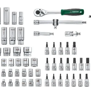 Set de douilles et d’embouts PSSS 65 A1, 65 pièces