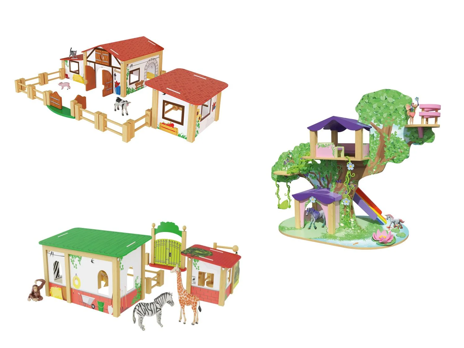 Ferme, enclos de zoo ou arbres à fées - Image 19