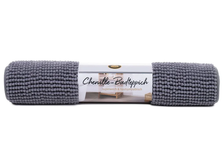 Tapis de bain microfibre chenille, 70 x 120 cm - Image 7