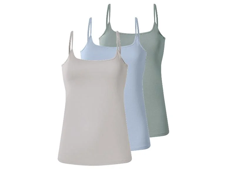 Lot de 3 débardeurs à fines bretelles femme — SKU NV7541566RV6YF752P - Image 3