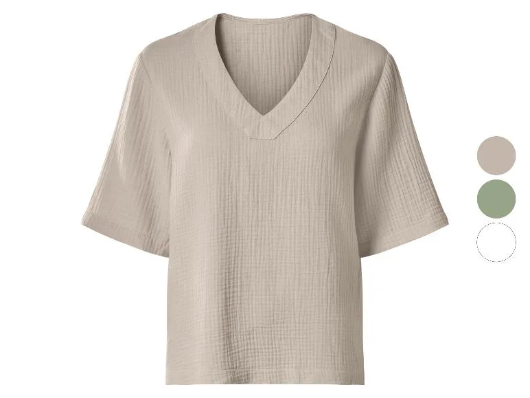 Blouse en mousseline femme — SKU V7A4IV1F2AE5U0KX3A - Image 9