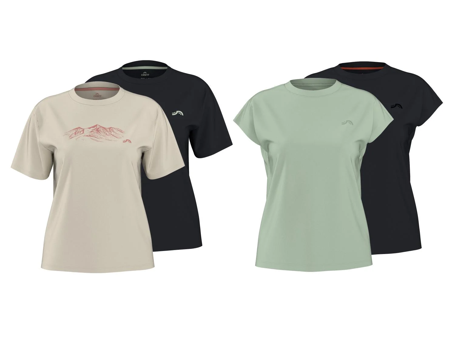 Lot de 2 t-shirts techniques femme — SKU CB89D8HA521XPO59S - Image 23