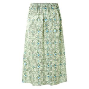 Jupe midi en satin femme