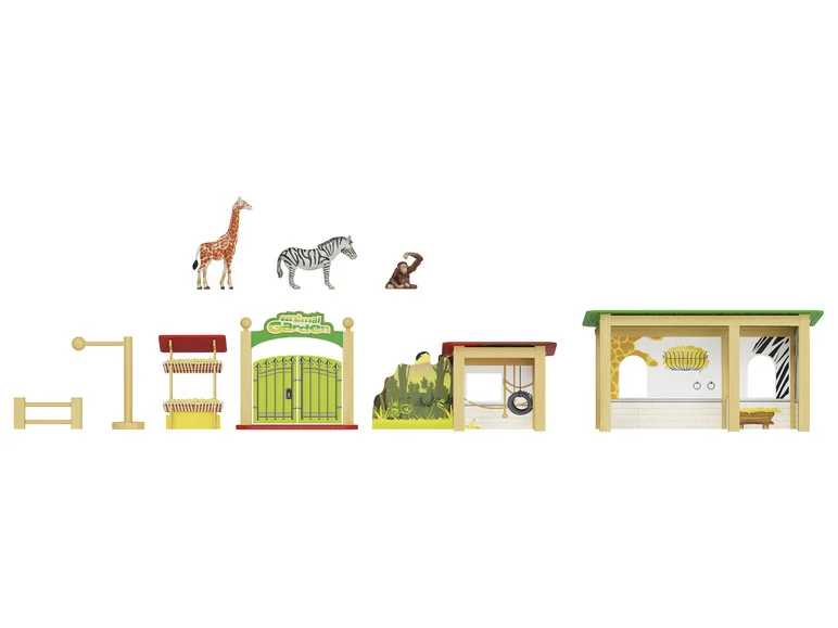 Set animaux en bois - Image 2