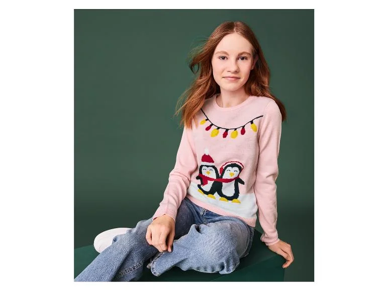 Pullover de Noël à LED fille - Image 14