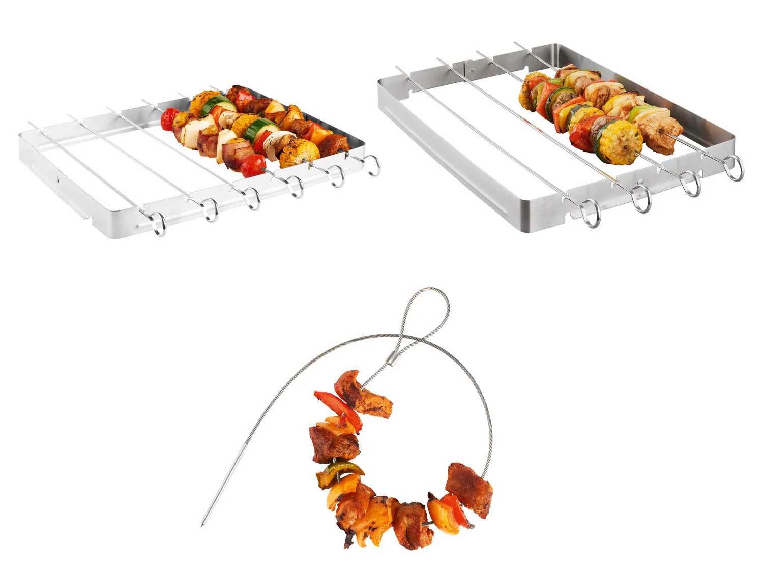 Set de piques à brochettes pour barbecue - Image 3