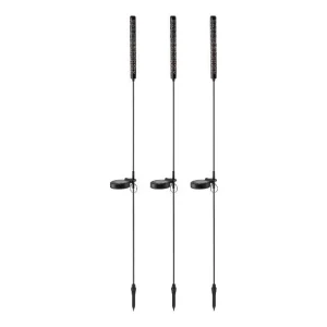 Lot de 3 lampes solaires LED